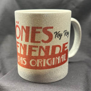 Podcast Tasse Glitzer "Schönes Wochenende"